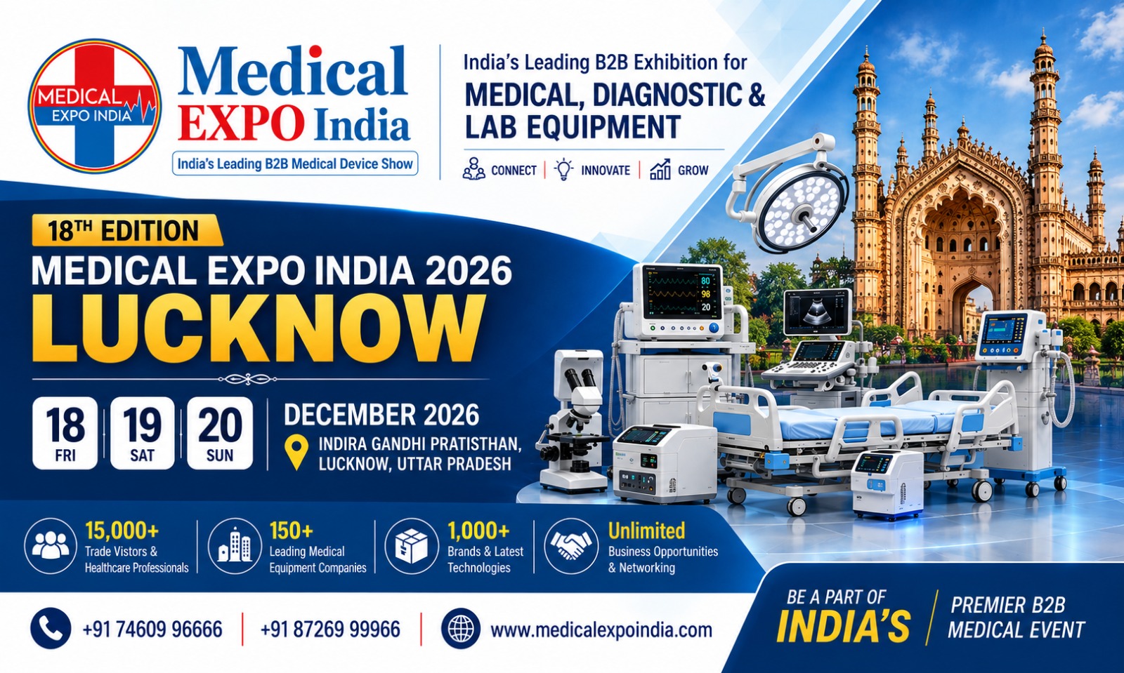 18th Edition- Medical Expo Lucknow 2026