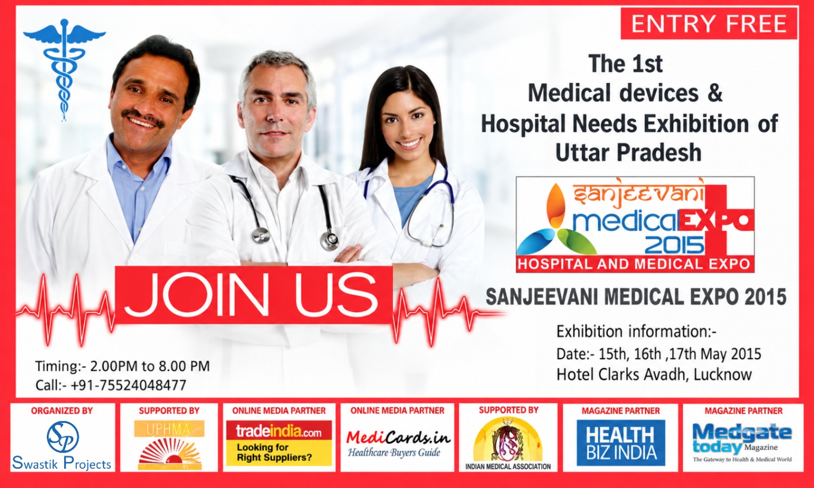 1st Edition - Medical Expo Lucknow 2015