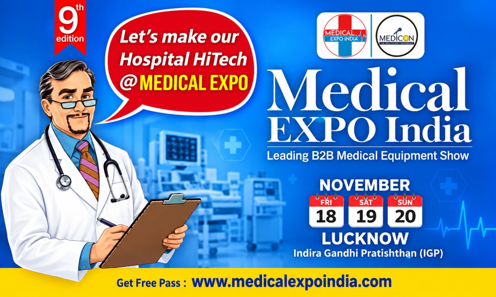 9th Edition- Medical Expo Lucknow 2022