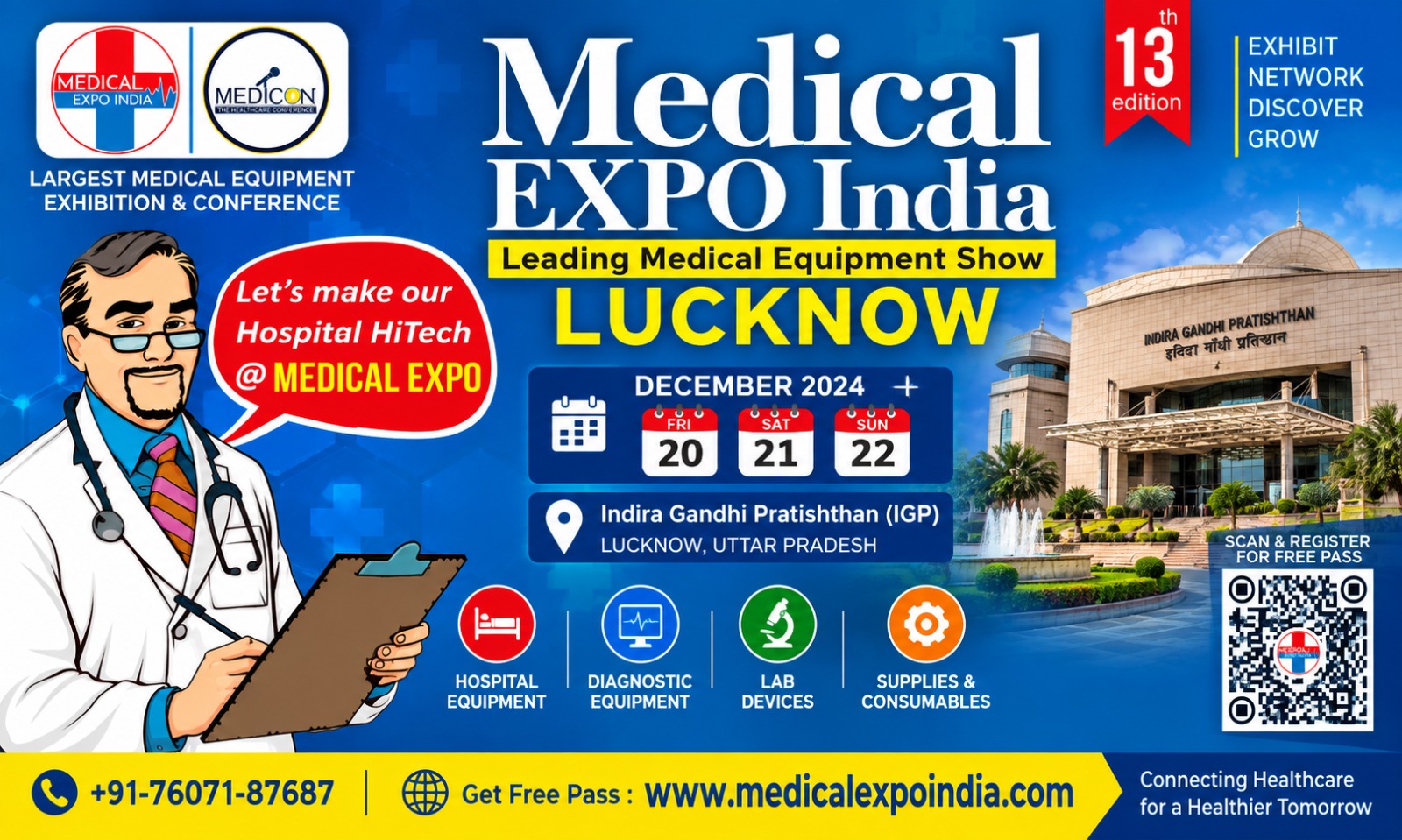 13th - Medical Expo India 2024 Lucknow